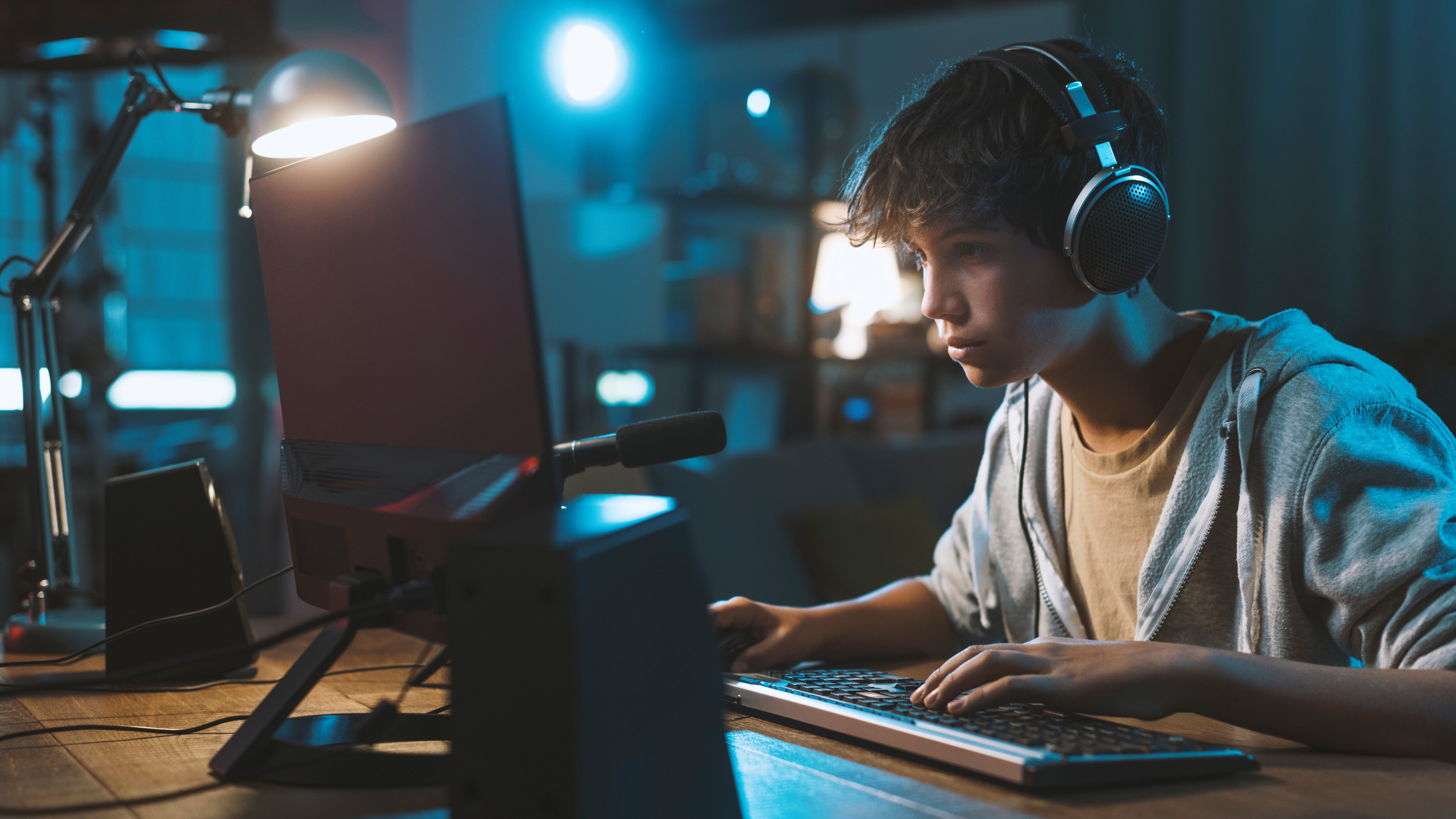 Video om gaming er ved at blive produceret